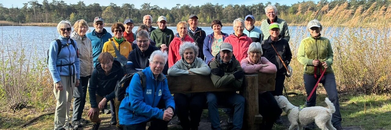 Geslaagde lange wandeling april